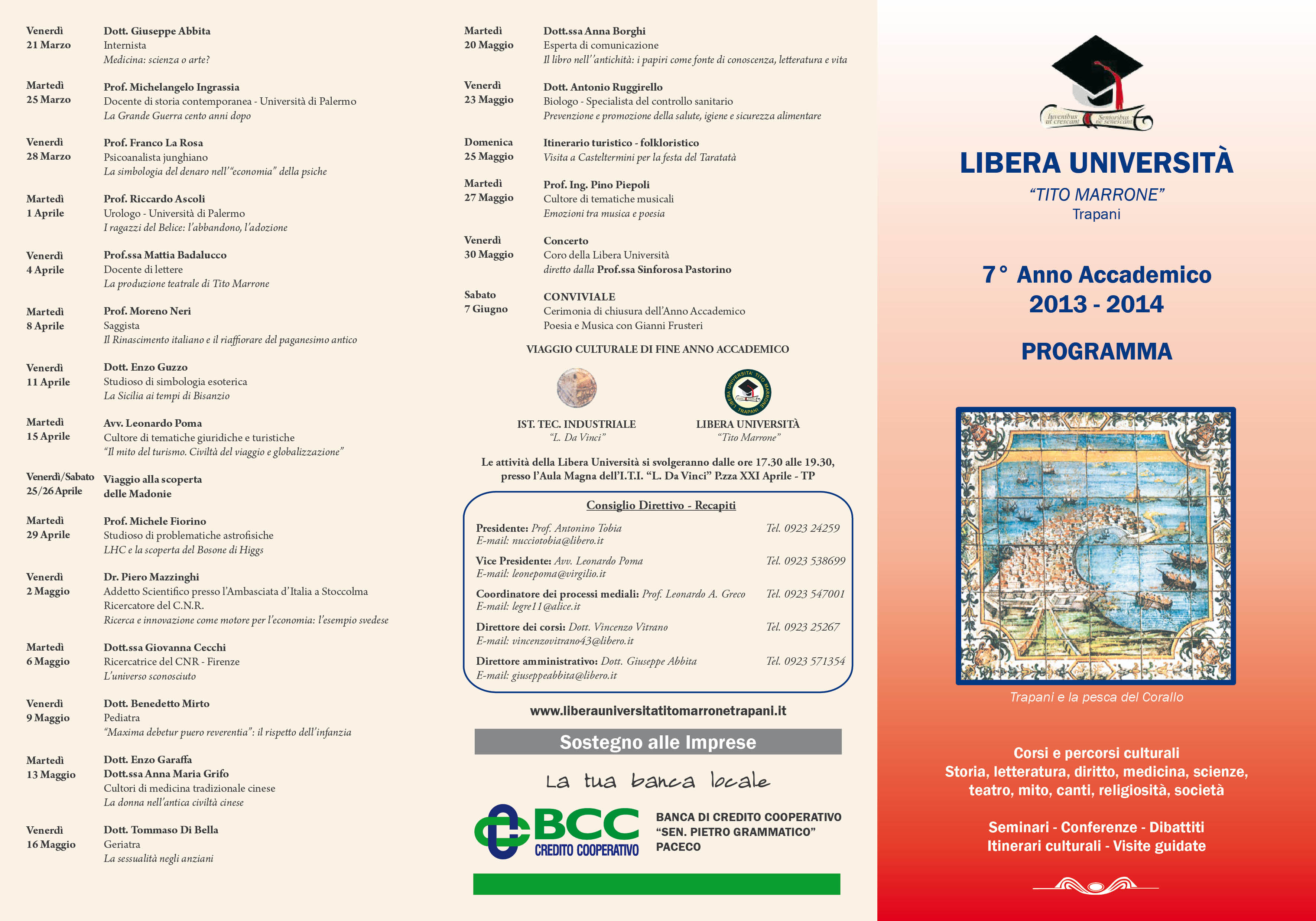 Immagine riferita a: Calendario Anno accademico 2013 - 2014